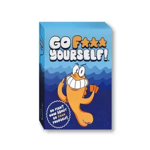 Go F*** Fish Card Game, Engaging Paper Deck, Perfect for Parties & Gatherings, Unique Gift Idea, Themed Card Game adults
