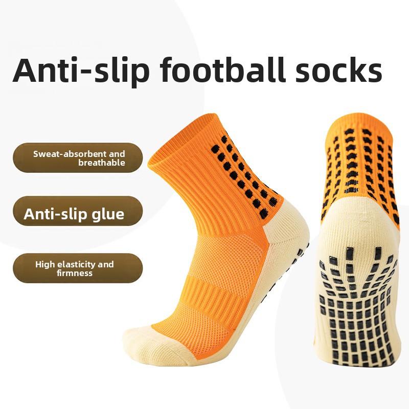 Best-selling thickened towel-soled sweat-absorbing, odor-resistant, anti-slip football sports socks and yoga socks