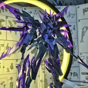 Ice Age Transformation Model Kit, DIY Gundam Figure, 1/144 Scale, Dual Weapons, Stand Included, Creative Building Toy, Boy's Gift