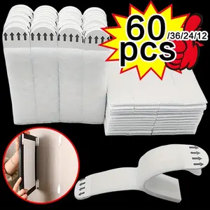 Heavy-duty picture hanging strap - Easy to use, leaves no marks, and is perfect for securing photo frames and posters on smooth surfaces like glass and wood, making it an ideal choice for decorating walls in living rooms, bedrooms, or offices