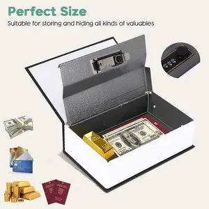 Combination Lock New English Dictionary Safe Box Hidden Home Office Secret Cash Jewellery Passport Small Items Storage Organizer