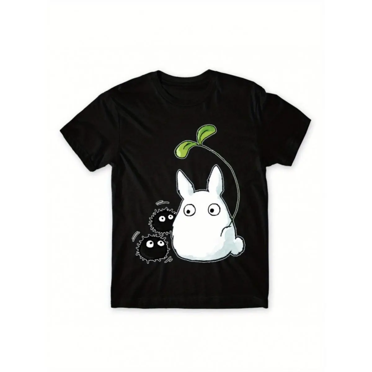 My Neighbor Totoro Cotton T-Shirt, Studio Ghibli Characters Mononoke Hime Shirt, Gift for Anime Lovers, Y2K Japanese Tee