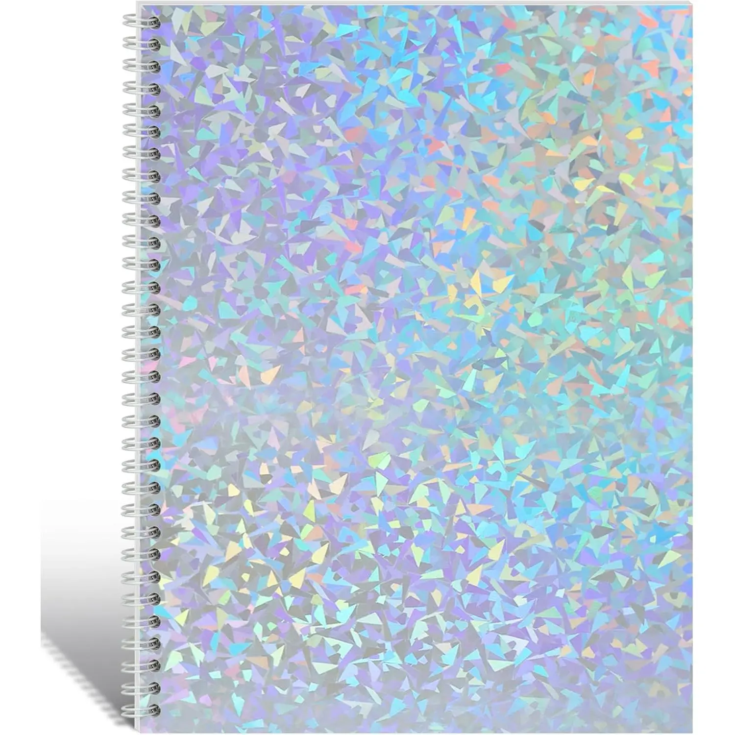 Large  Sticker Book Collecting Album 8.5×11 Inch Sticker Storage Collection Organizer Book for Adult with 40 Sheets Letter Size Blank Release Paper and Holographic Cover (Fragment)