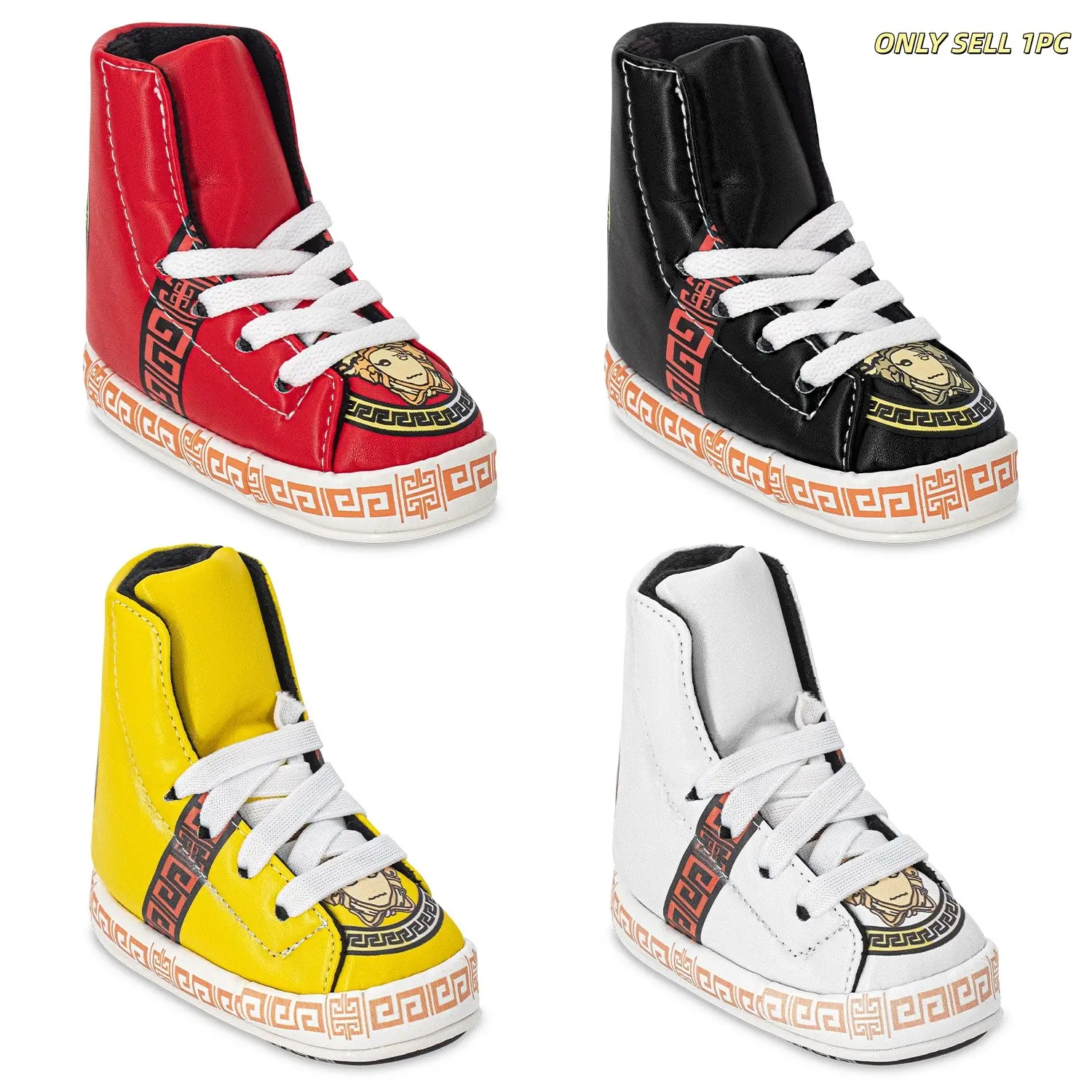 Fashion High-Top Sneaker Design Golf Blade Putter Headcover, Durable Waterproof PU Buffer, Universal Fit for Men & Women