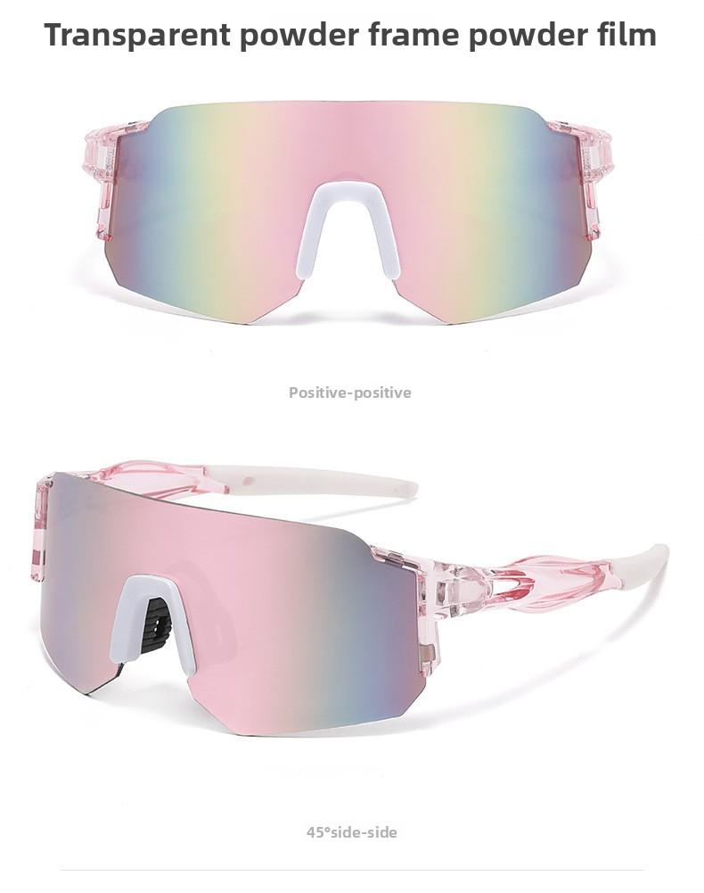 New windproof sports sunglasses, colorful outdoor cycling glasses, UV protection and sun protection sunglasses
