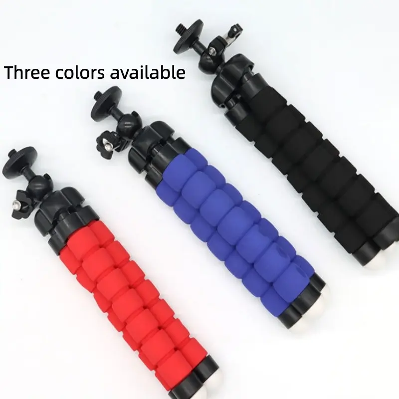 Tripod for Phone, Mobile Camera Holder Clip, Smartphone Monopod, Tripe Stand, Octopus Mini Tripod, Stativ for Phone, Compact & Portable, Vlog Accessories, Cell Phone Tripod, Camera Accessory