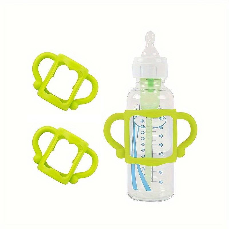 1pcs/2pcs Baby Bottle Handles and Silicone Sleeves, Multi-Functional Design for Easy Grip, Ideal for Confident Infant Newborn Baby Feeding