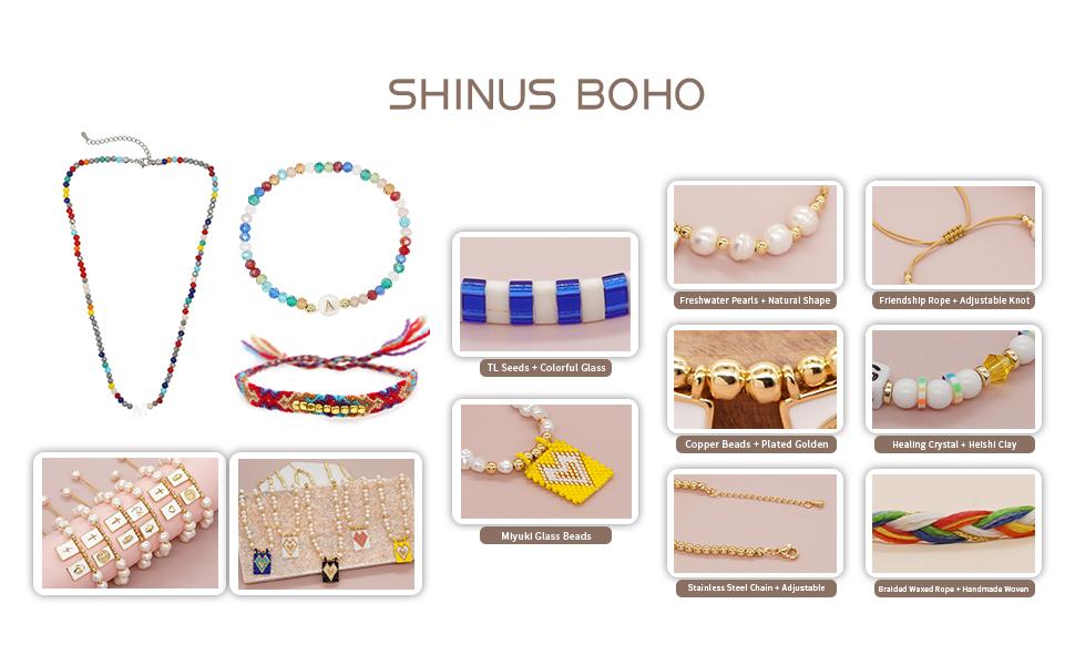 Dainty Gold Plated Tiny Ball Colorful Rice Beaded Stack Bracelets Sets for Women,4Pcs Stackable Small Beads Cute Bracelet Stretch Trendy Ball Jewelry Friendship Gift