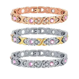 Old Charm Copper Bracelets For Women Arthritis And Joints, Pure Copper Magnetic Therapy Bracelets For Women, Natural Unique Gemstones, Gifts For Women