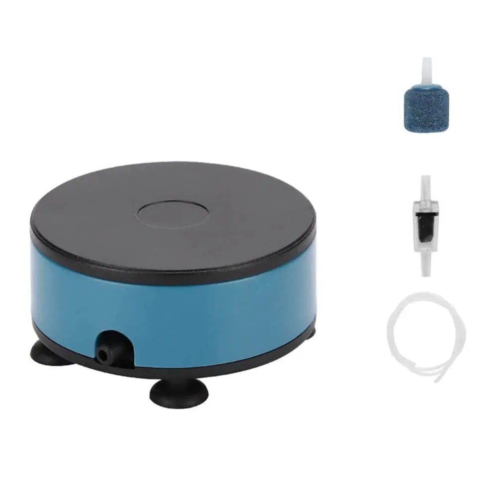 Garvee Aquarium Air Pump Small Fish Tank Oxygenator Dc 5v Usb Power Supply Portable Small Oxygen Pump Air Compressor + single hole 220V (without plug)