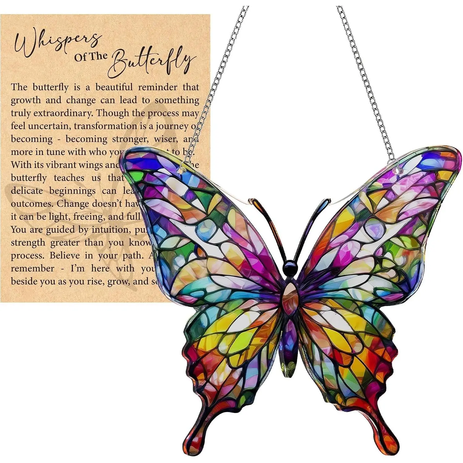 Butterfly Gifts for Women, Butterfly Christmas Ornaments for Tree Hanging
