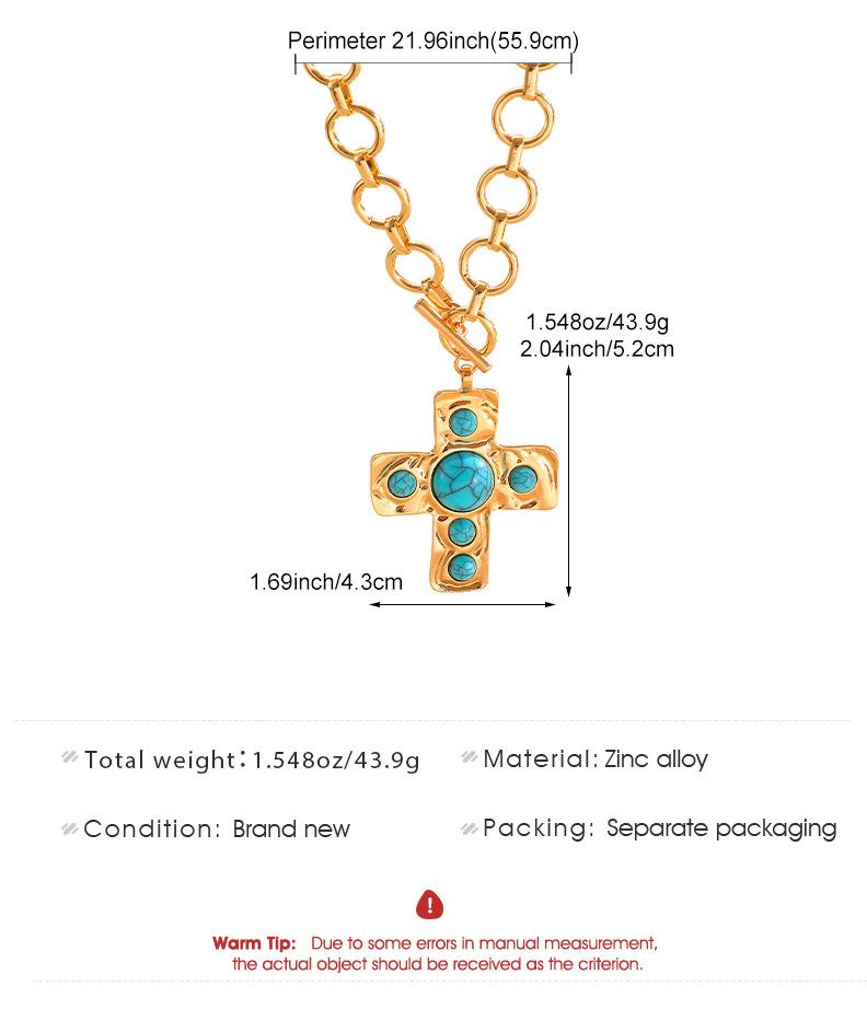 Geometric pentagram alloy pendant necklace - trendy, unique, and statement-making star clavicle chain