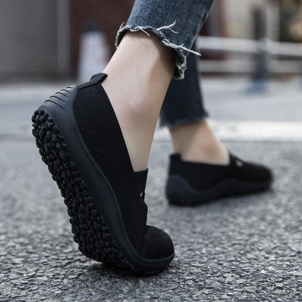 Barefoot Flats Shoes for Women Casual Slip on Zero Drop Mesh Minimalist Walking Fashion Wide Toe Box Sneakers Lightweight Summer Athletic Sports Loafer