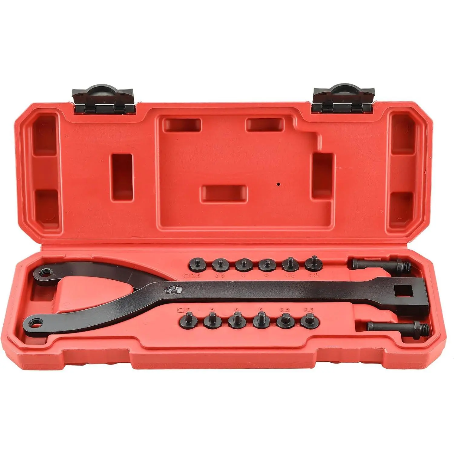 Spanner Wrench Set with Variable Pins 15 count Adjustable Spanner Wrench fits Camshaft pulleys