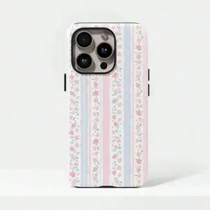 Love Shack Fancy Floral Case Coquette Girl Cover  With  17, 16, 15, 14, 13, 12, 11, Pro Max, Suitable For  17 Air