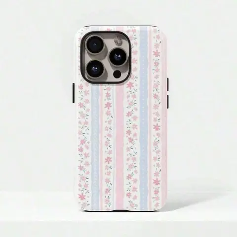 Love Shack Fancy Floral Case Coquette Girl Cover  With  17, 16, 15, 14, 13, 12, 11, Pro Max, Suitable For  17 Air