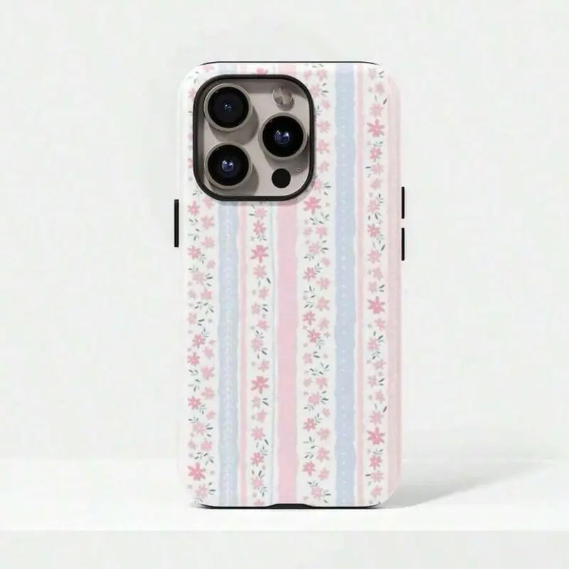 Love Shack Fancy Floral Case Coquette Girl Cover  With  17, 16, 15, 14, 13, 12, 11, Pro Max, Suitable For  17 Air
