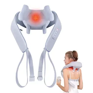 neck and shoulder massage shawl massagers with Heat - Deep Tissue 6D Kneading Pillow, Foot, Legs,Body - Muscle Pain Mothers day gift wireless portable electric finger pressure