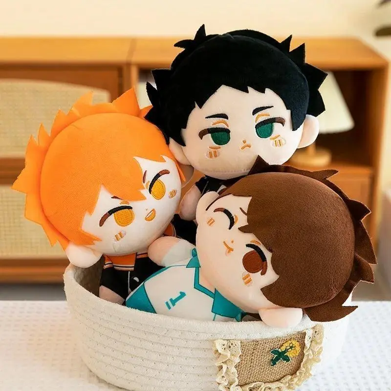 10cm Haikyuu Volleyball Plush Doll Oikawa Tobio Kageyama Shoyo Hinata Kei Tsukishima Kozume Kenma Mini Stuffed Toys Pendant Kids