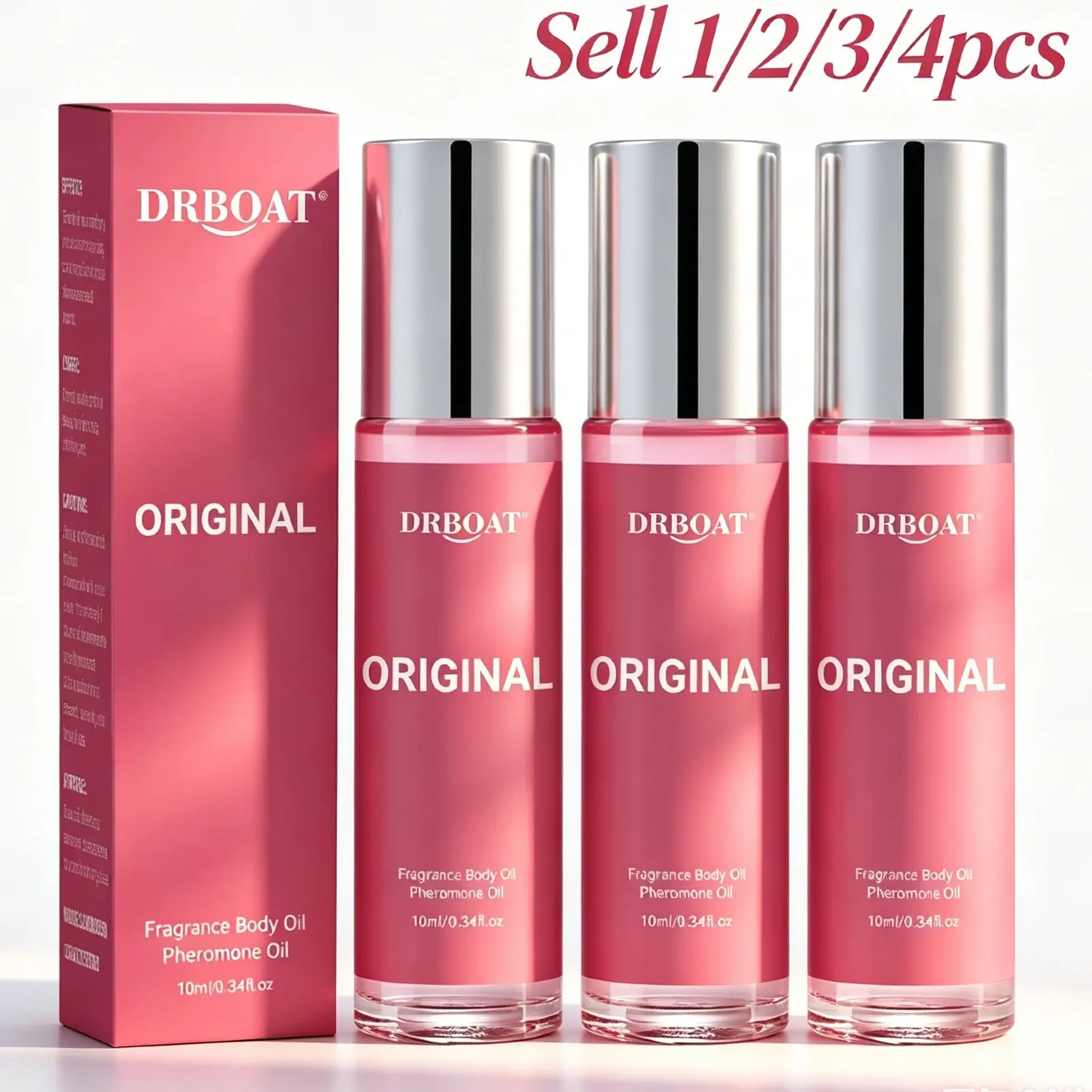 10ml Female Pheromone Oil - Aphrodite Roll On Perfume Oil, Skin Care Oil for Women, Fresh Trends Body Scent Oil, Original Fresh Fragrance Oil Traveling or Home Bathroom Use, Valentine's Day.