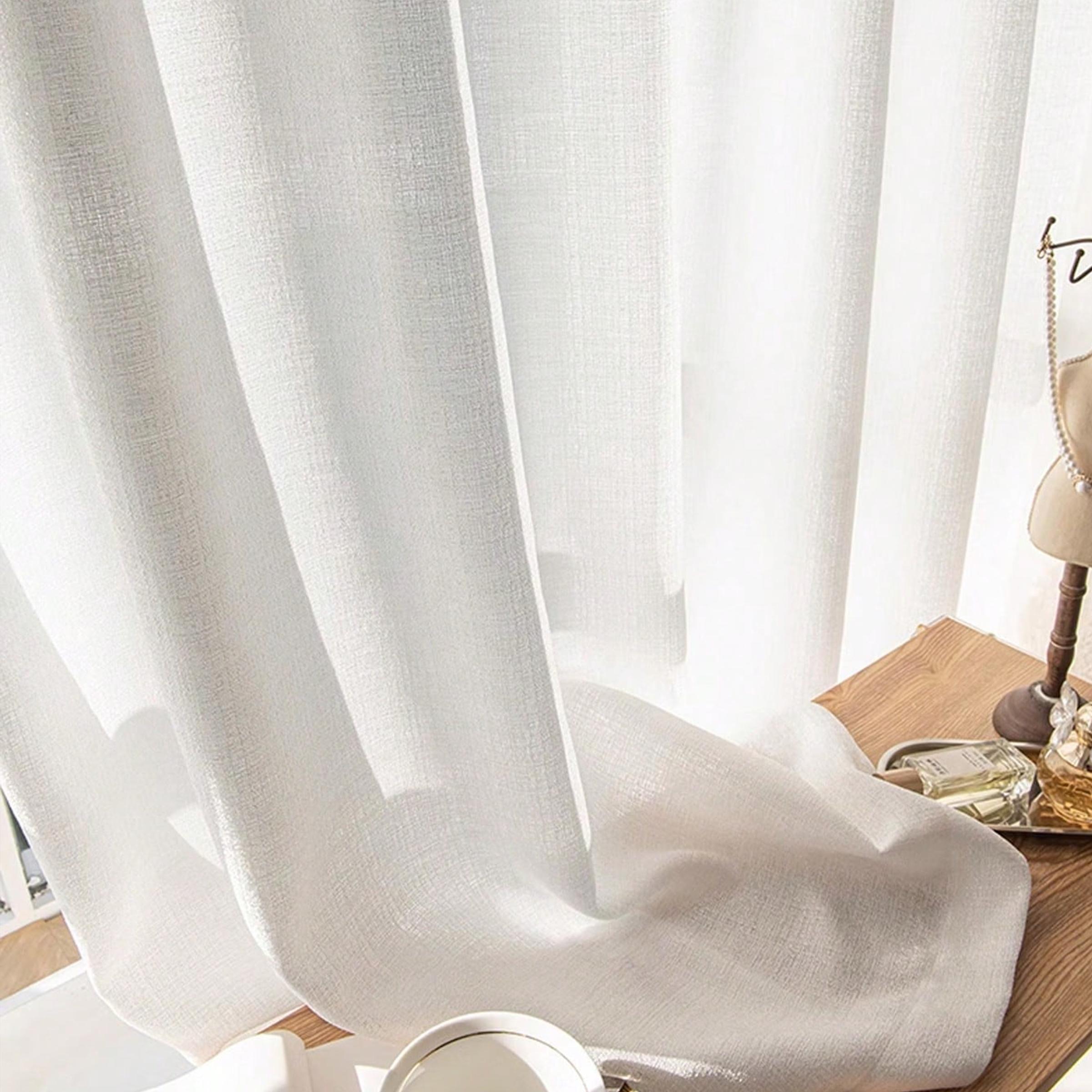 Self Adhesive Curtain, 1 Count Solid Color Blackout Curtain, Magic Paste Window Curtain, Home Decor for Living Room Bedroom Kitchen, Room Decoration