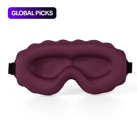 【Black Friday】3D Contoured Sleep Mask, Ultra Soft Skin-Friendly Fabric, 100% Light Blocking Sleeping Eye Mask for Men & Women #GLOBAL PICKS