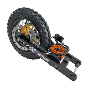 SOTION Super cool New Mid motor 5kw 72V wheel 12inch FW11V2  Chain off-road Swingarm