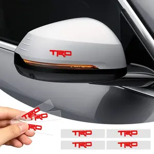 10pc Vinyl Stickers Decals for Toyota Trd Corolla Yaris Chr Auris Rav4 Prius Prado, Car Styling Interior Accessories, Automotive Decor, Decal For Cars