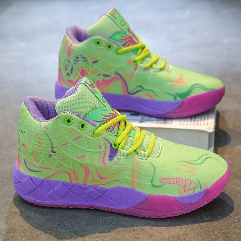 (New)[sneakers] Men'S Lightweight Breathable Basketball Shoes|   Comfortable, Shock-resistant, All-season, Standard Fit