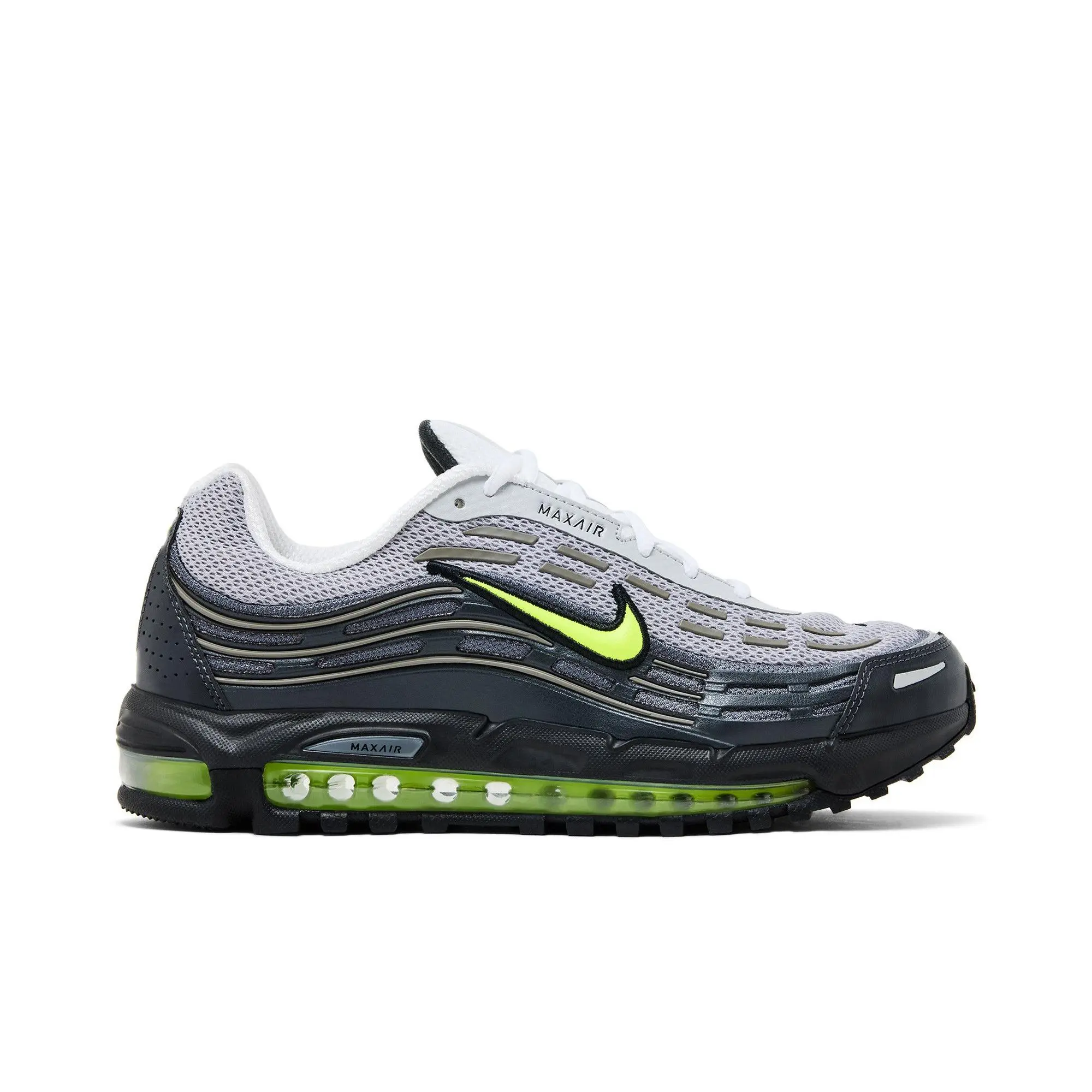 Nike Air Max TL 2.5 'Neon' (Unisex) Pearl Grey/Anthracite/Light Graphite/Neon Yellow running shoes FZ4110 010