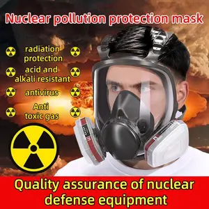 English 6800 Dustproof Toxic Full Face Mask, Self-Respiratory Filter Full Hood, Wide Vision Full Enclosure Protection, Cross-Border Wholesale