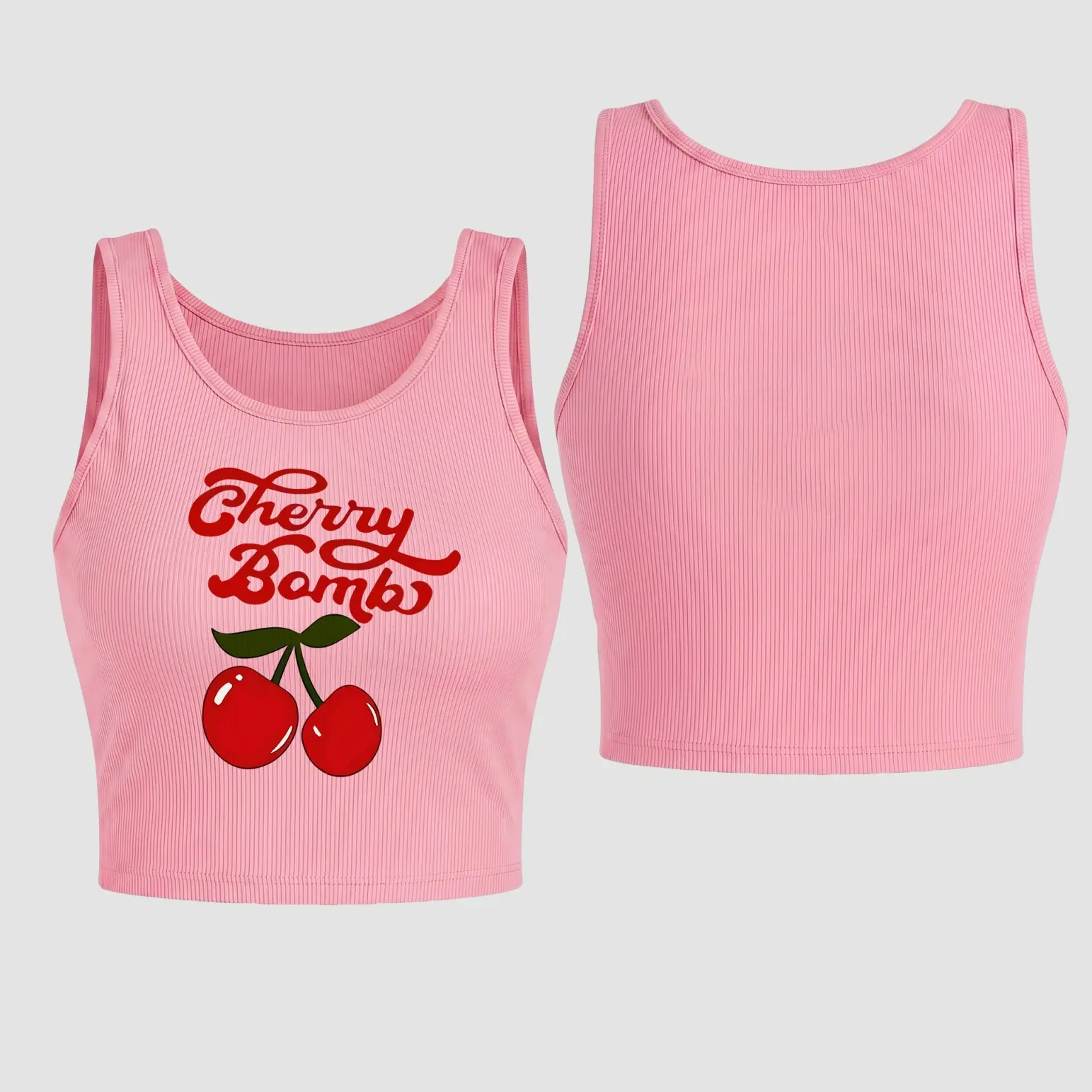 cherry tank top - TikTok Shop