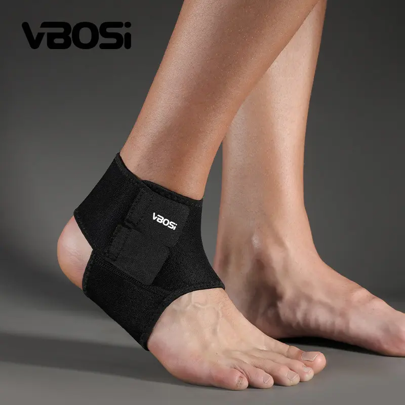 Ankle Brace, Adjustable Ankle Support Sleeve, Sports Ankle Gear For Running Jumping Workout