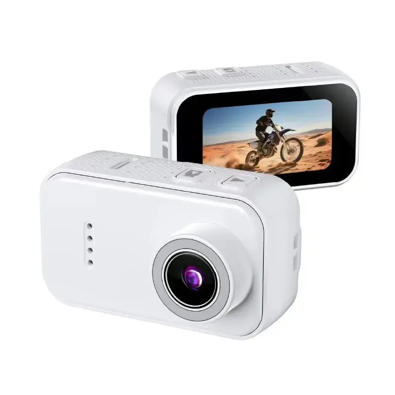 Mini Thumb Sports Camera - Compact, Portable, Anti-Shake Video Camcorder with High-Definition Screen for Outdoor Hiking, Cycling