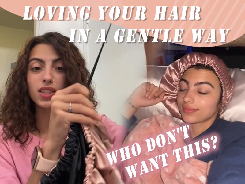 Satin Bonnet Silk Bonnet Adjustable Hair Bonnet for Sleeping Hair Bonnets for Women Curly Natural Hair