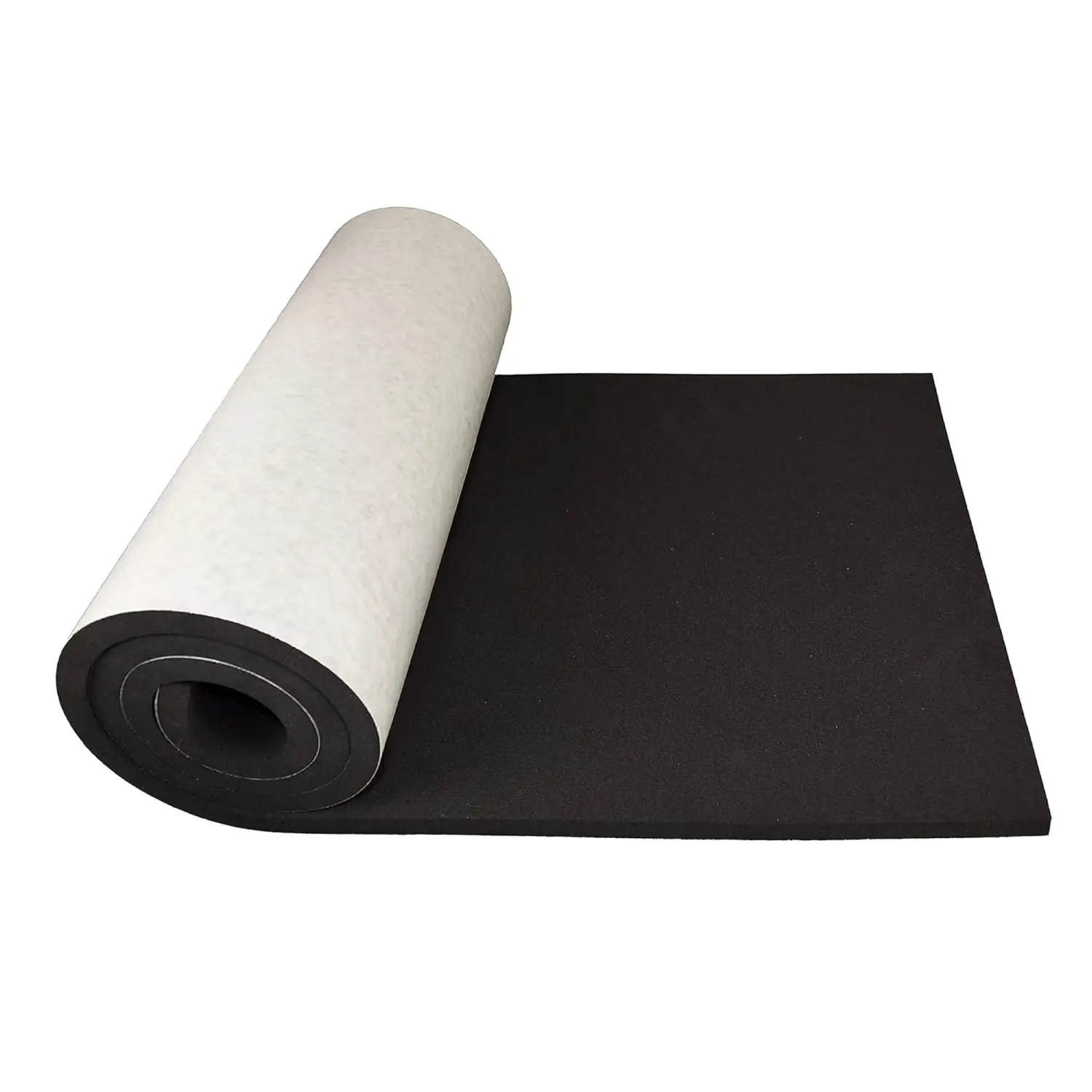 Marine Foam Roll with Self Adhesive - Black 60" x 16" x 1/2" Closed Cell Foam Rubber Water Resistant Padding Sheet - Home, Marine, Garage, Automotive, Crafts & Cosplay (Black, 60" x 16" x 1/2")