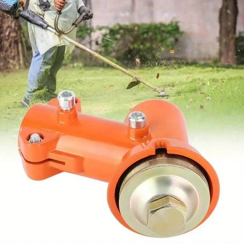 Replacement Gearbox Work Head for BG328 Brush Cutter Garden Tools Lawn Mower Gearbox ( Model 328, 26mm Square Hole), Essential Lawn Mower Parts, Durable and Reliable Attachment