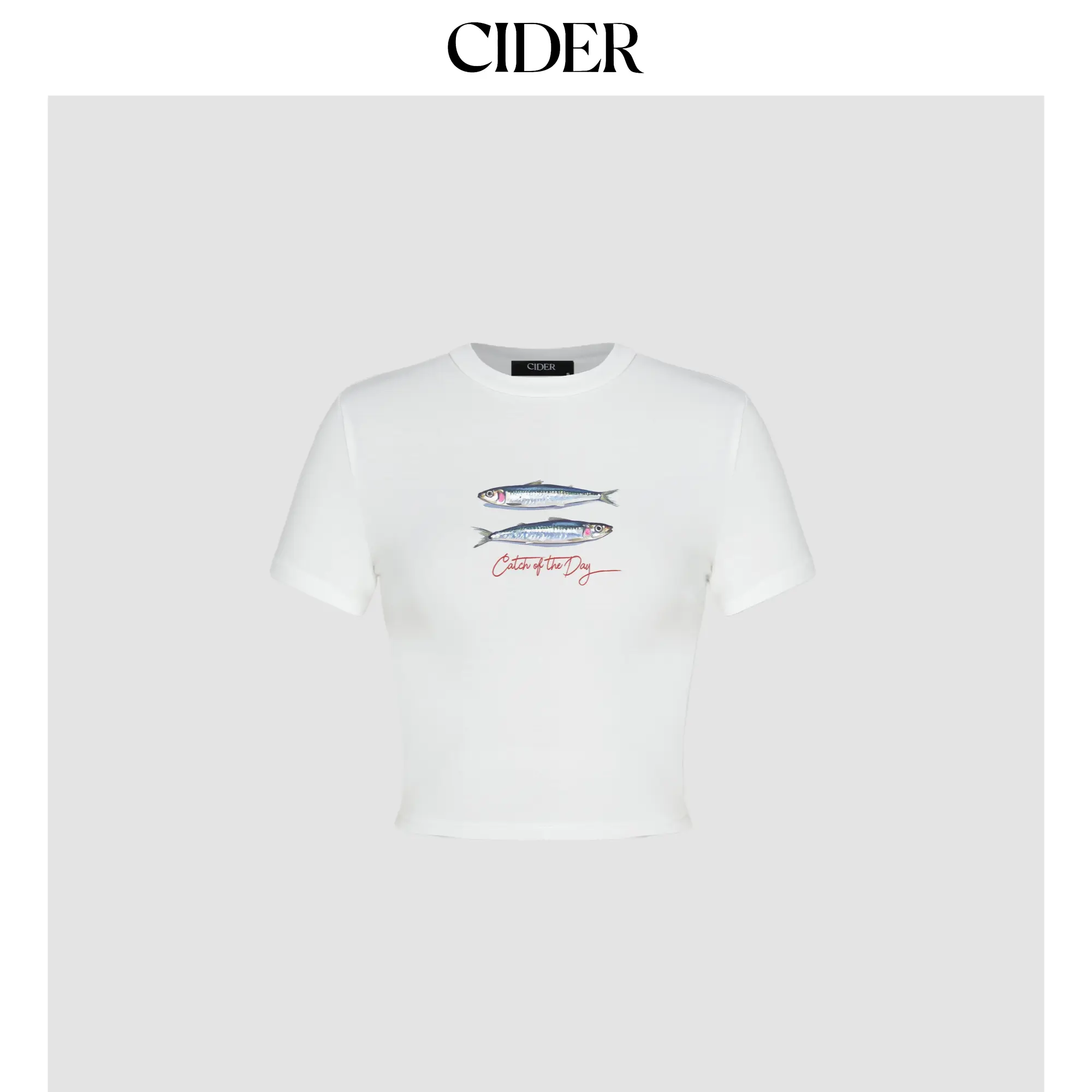 Cider Catch Of The Day Sardine Graphic Tee