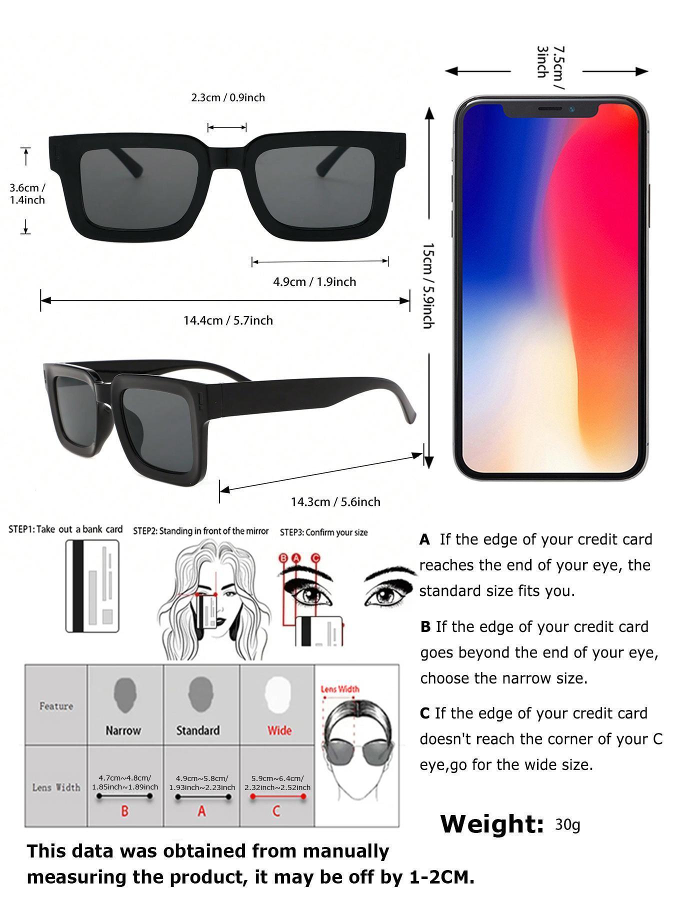 Unisex Vintage Square Frame Sunglasses for Summer, Summer Outfits 2024 Plastic Sunglasses for Travel Use, Fashion Accessories for Outdoor Activities, Trendy Casual Sunglasses