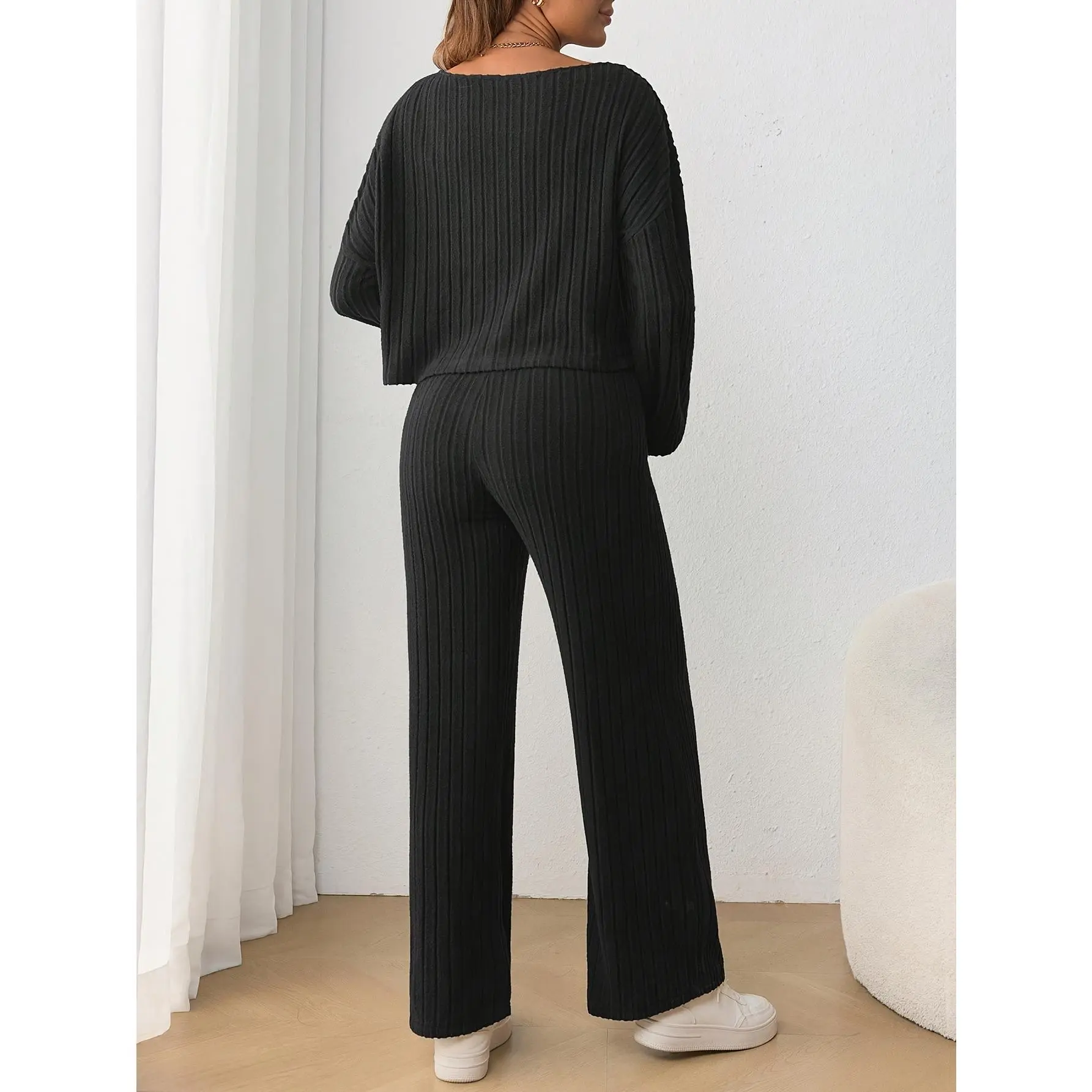 Maternity Casual Set Sportswear Two-Piece Outfit Autumn And Autumn Top And Pants Pregnant Women'S Wear Comfortable Workwear