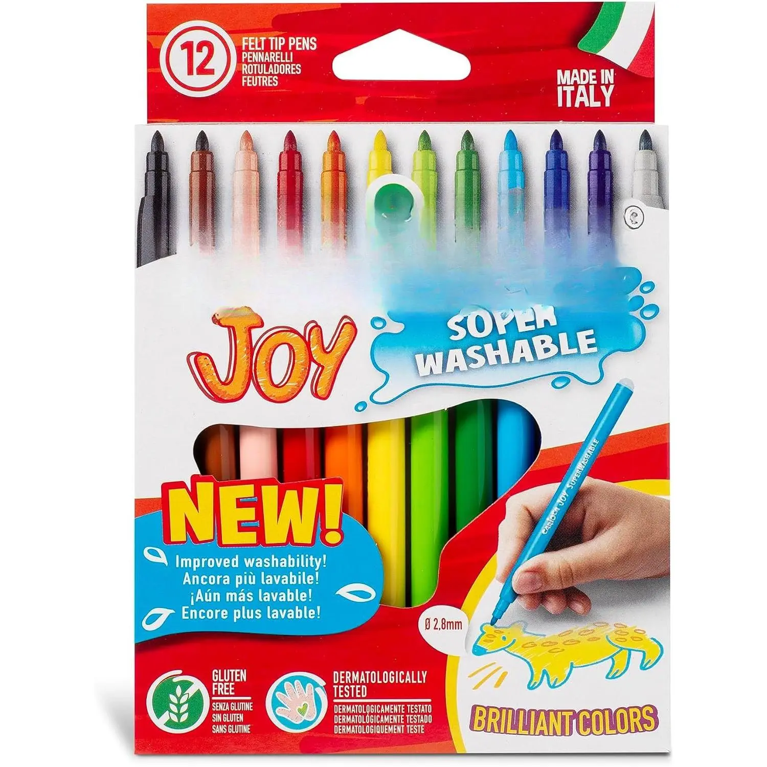 40614 Joy Super Washable Felt Tip Pen (Pack of 12)