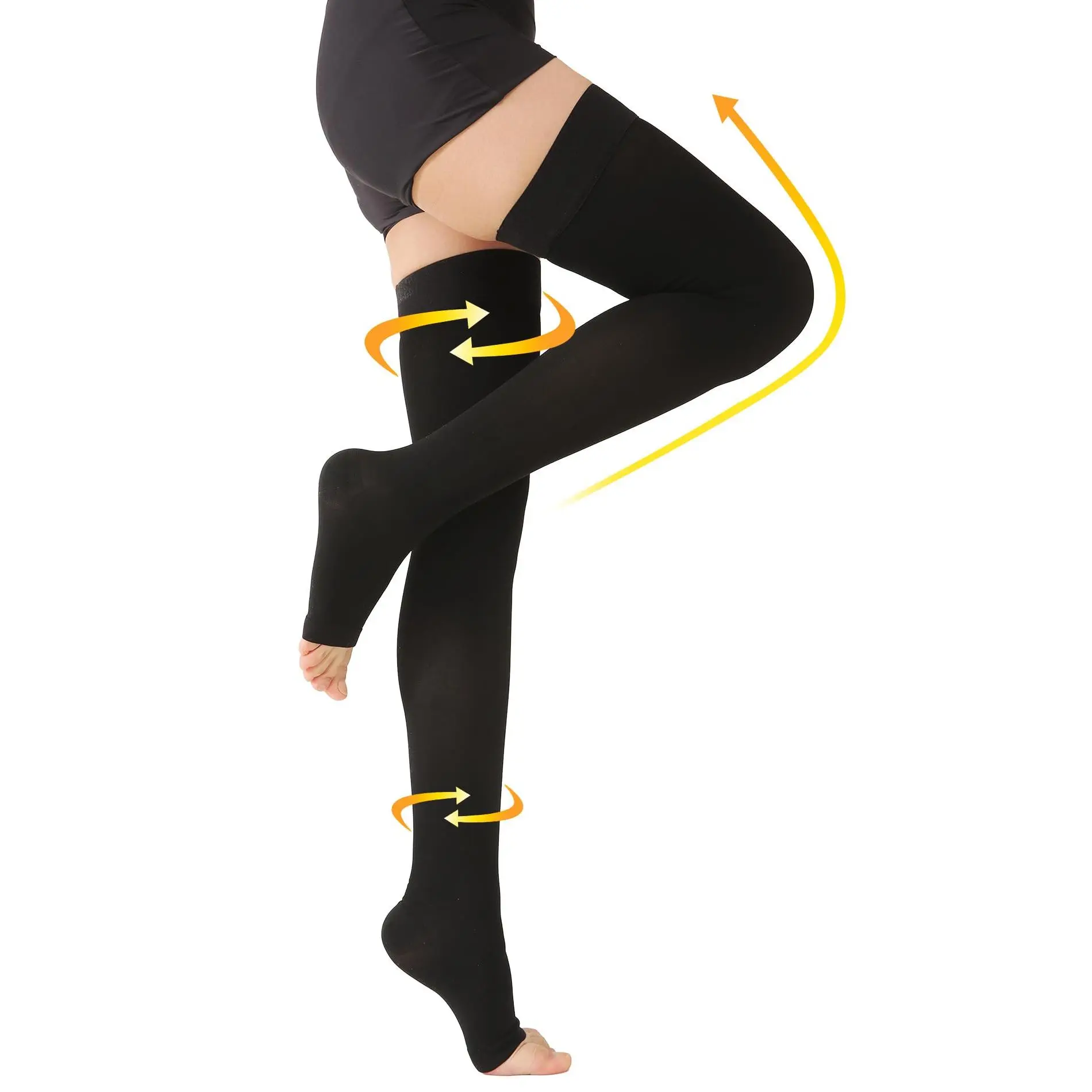 20-30mmhg Black