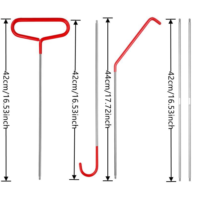 Portable Car Repair Tool Kit for Doors and Tires, Emergency Fastener Remover Air Wedge Pump with Storage Bag, Tire Repair Tools for Cars and Trucks #TOP PICKS