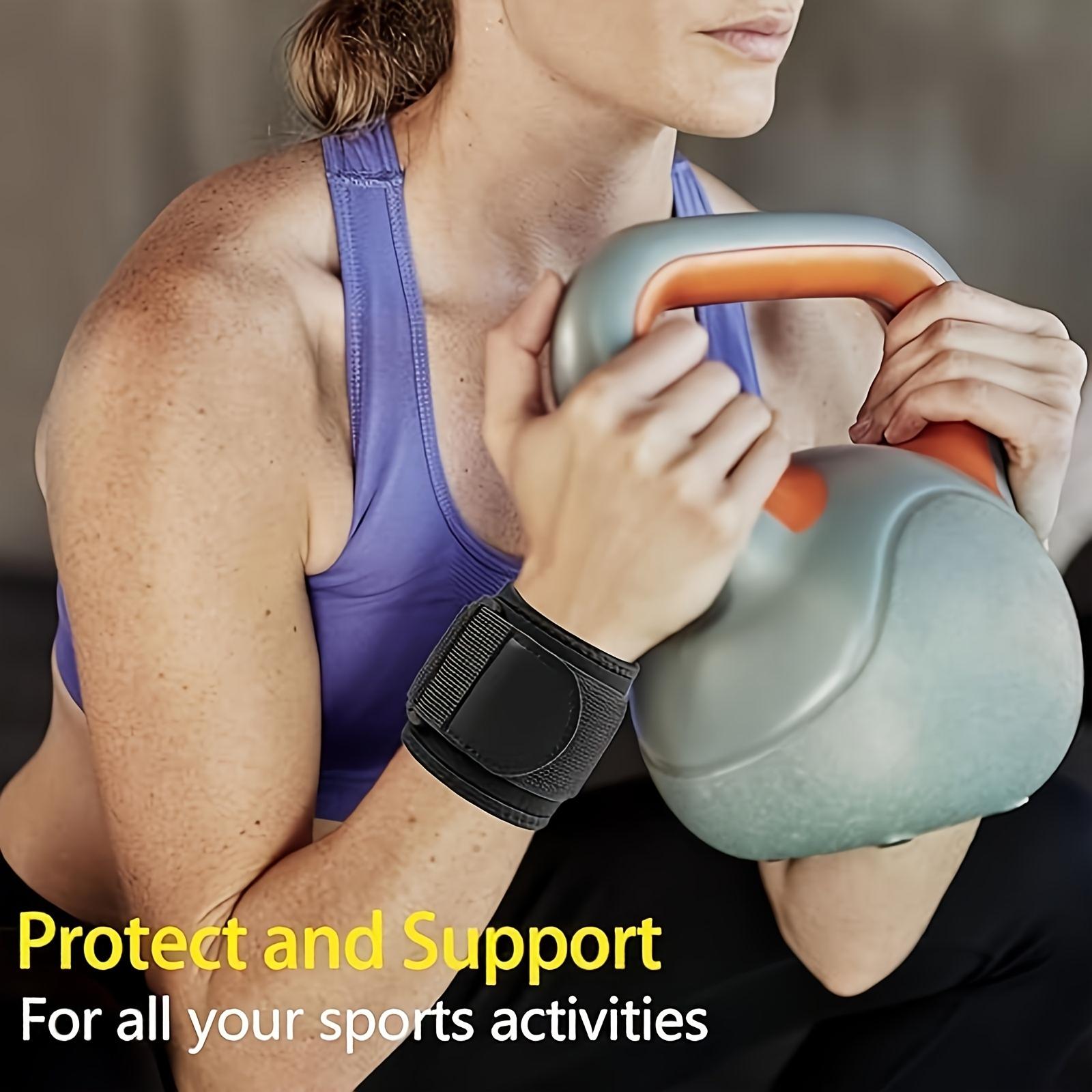 Polyester Sports Wristband, 1pc/2pcs Options, Compression Design for Wrist Support and Daily Warmth, Sports & Outdoor Accessory