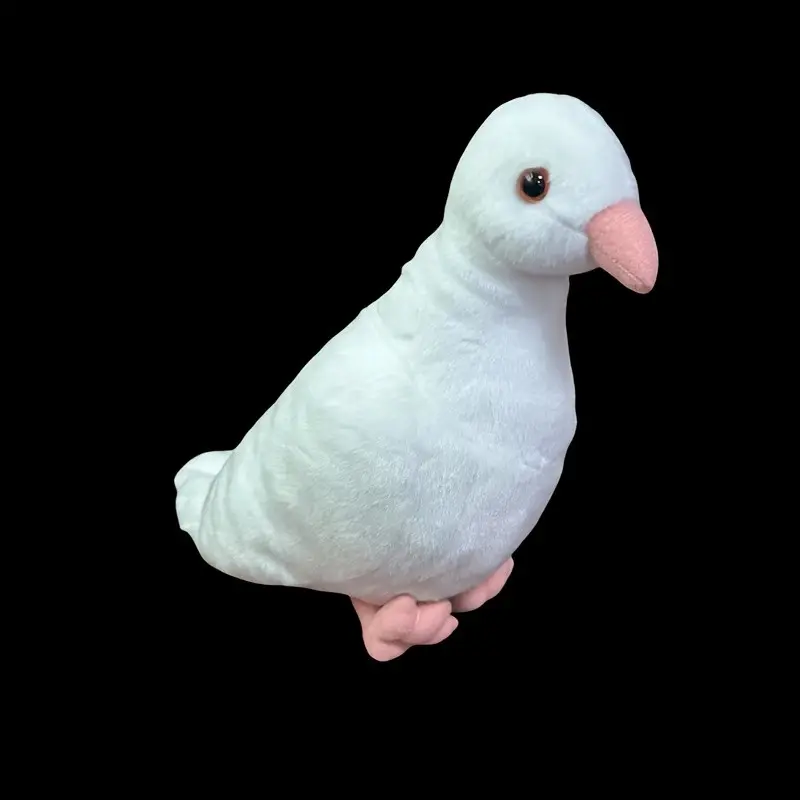 Realistic Pigeon Plush Toy, Cute Pigeon Stuffed Doll, Soft Bird Plush Decoration, Home Party Gift