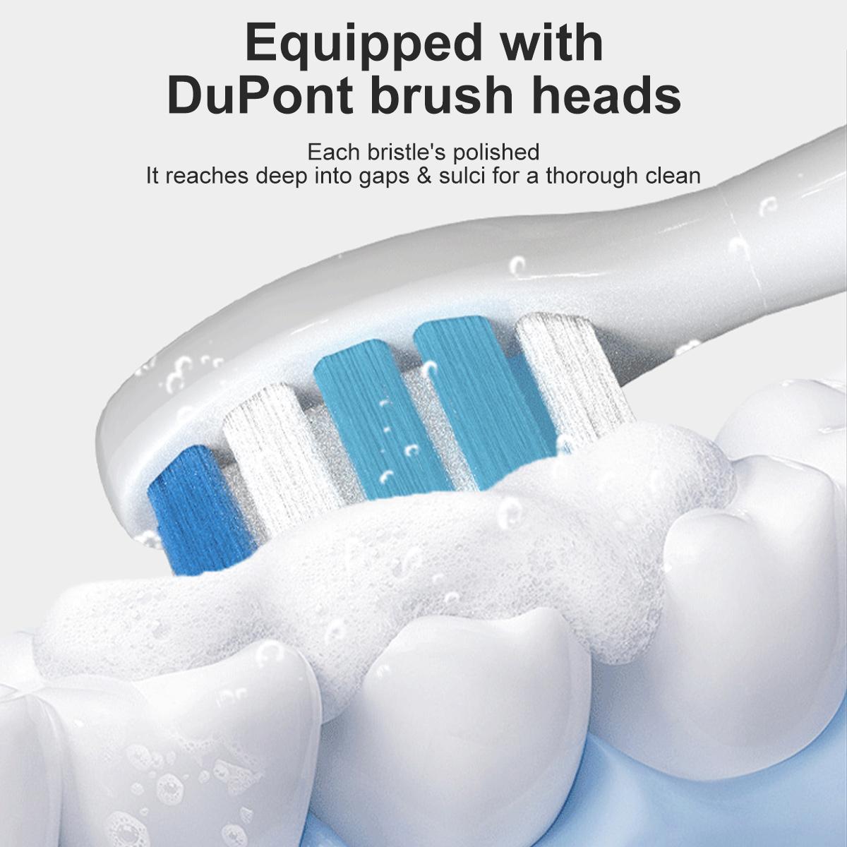 Women's Ultrasonic Oral Teeth Cleaning Machine, Waterproof Selfcare Cleansing Kit with LED Light, 5 Modes, Rechargeable Cleanser, 2-Replaceable-Head Multi-Pack Women's Ultrasonic Oral Teeth Cleaning Machine, Waterproof Selfcare Cleansing Kit with LED Light, 5 Modes, Rechargeable Cleanser, 2-Replaceable-Head Multi-Pack