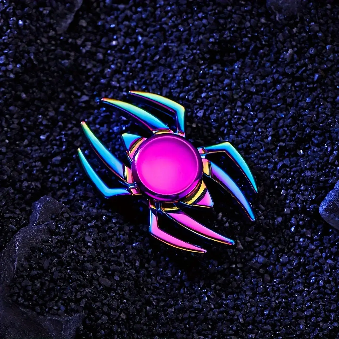 Spider Fidget Spinner Toy - Premium Alloy Stress Relief & Desk Toy | Unique Halloween & Christmas Gift Idea