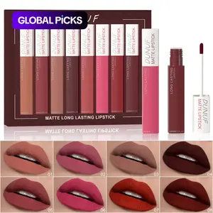 High-Value Matte Lip Gloss Set, Liquid Makeup Gift, Multi-Pack, Non-Flammable, Ca Prop 65 Compliant, Notified Via Scpn/cpnp