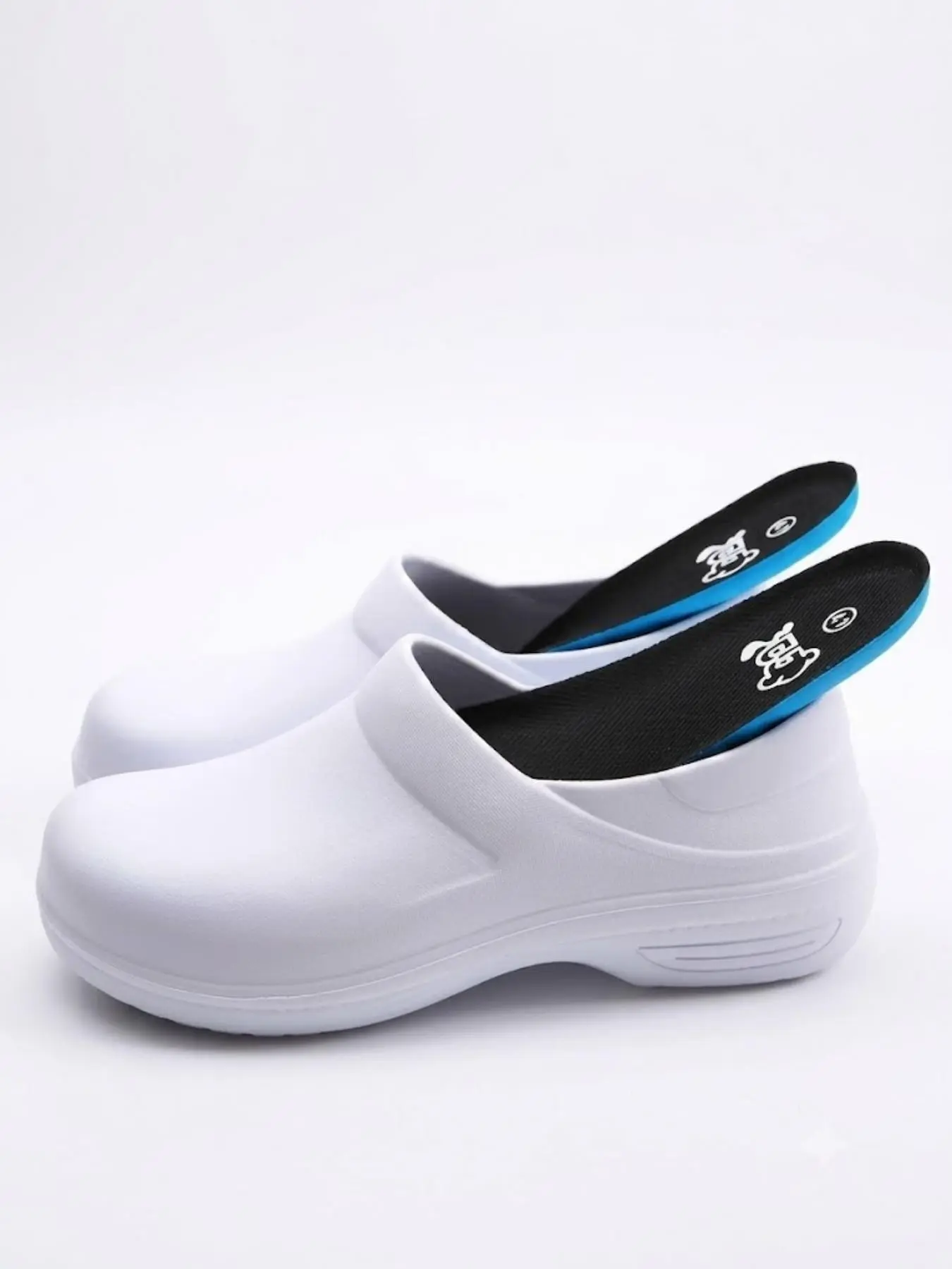 Non-Slip Toecap Work Shoes, Chef Shoes, Comfortable All-Day Wear, Ideal for Healthcare, Hospitality, Food Service, Easy to Clean