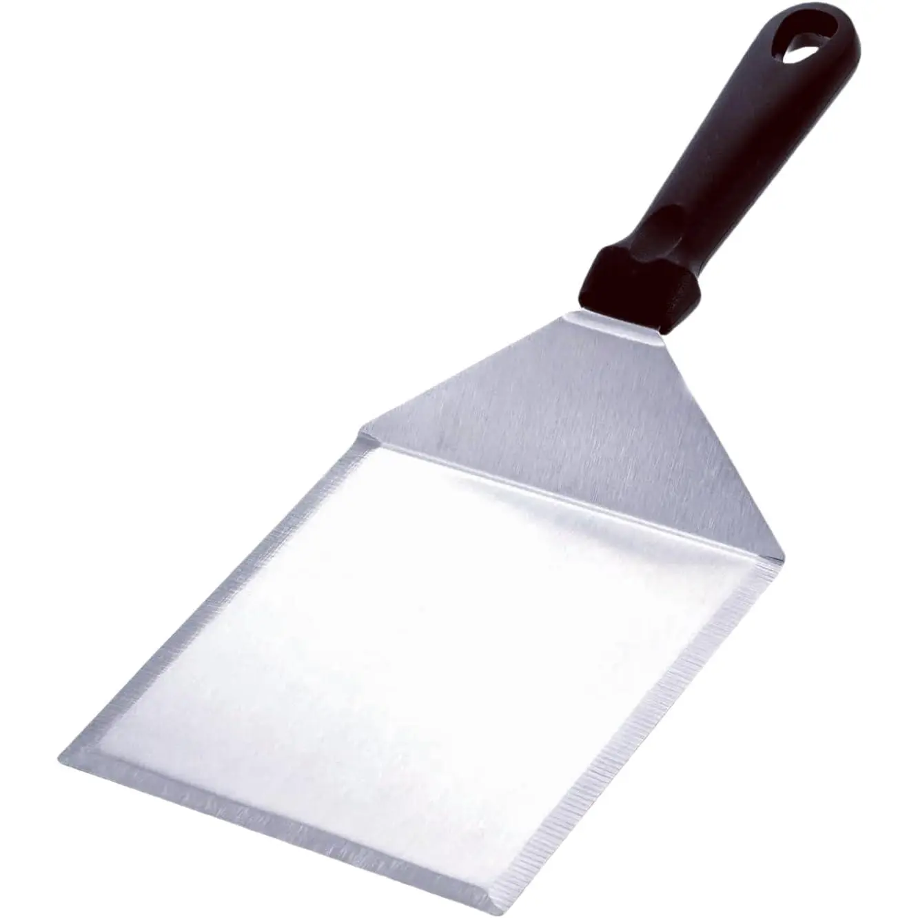 Extra Wide Spatula, Large Metal Spatula Heavy Duty Stainless Steel Spatulas Turner Flipper with Beveled Edges for Skillets, Grills, Pancake Flipper, Smash Burgers, 6 x 5-Inches